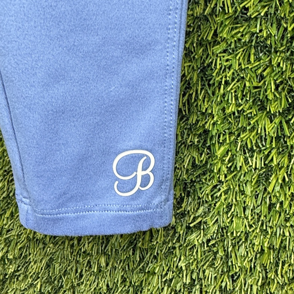Bombshell Sportswear Sculpt Bodysuit Blue Strappy Small FLAW! - Picture 3 of 6
